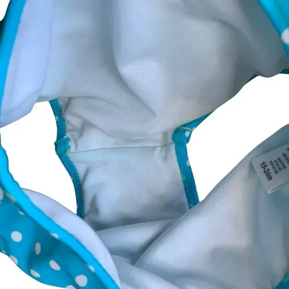 RuffleButts Dot Swim Set - Picture 6 of 9